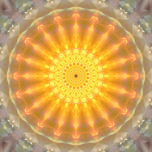 Gold Medallion Mandala