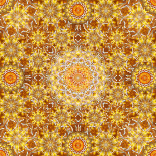 Golden Visions Mandala