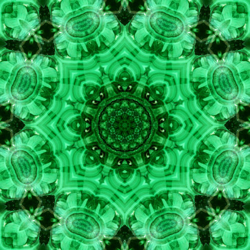 Malachite Star Mandala